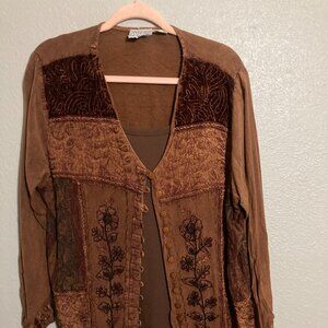 Speedlimit MPH embroidered womens shirt , size 2X